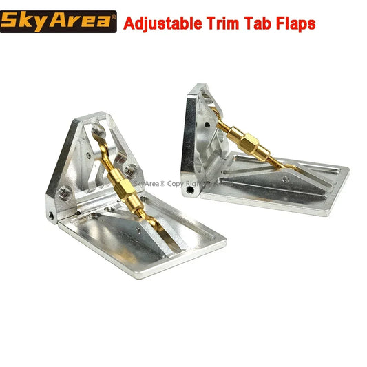 1 Pair RC Boat Trim Tab Flaps Adjustable Water Pressure Board for O Boat Wireless Control Model Accessories